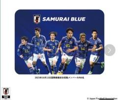 【新品未開封】(希少品)サッカー日本代表応援フラッグ(2009) 新品未開封】(希少品)サッカー日本代表応援フラッグ(2009