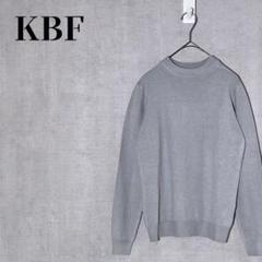 KBF　ケービーエフ　illi ハイネックベーシックニット　シンプル　レーヨン混