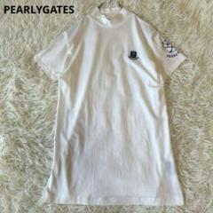 美品　PEARLYGATES ハイネック半袖シャツ レディース　ゴルフ　2
