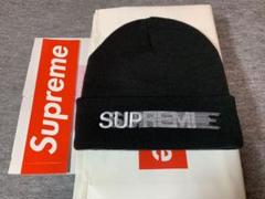 supreme ビーニー ニット帽 モーションロゴ シュプリーム