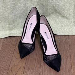 【美品】DIANA ビジュー パンプス 黒 24cm 結婚式 パーティー 靴・バッグのダイアナ通販サイト ｜ ビジュー パンプス