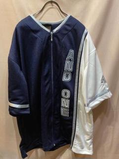 AND1アンドワンアシンメトリー半袖シャツL バスケ