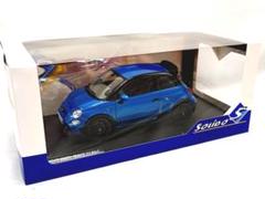 ソリド 1/18 アバルト 695 トリビュート 131ラリー 2022 ブルー 京商 ミニカー | SOLIDO 1/18 フィアット 695 アバルト XSR