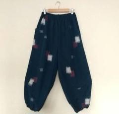 着物もんぺパンツ【絞】 正絹 しぼり ハンドメイド ぷっくりパンツ 97898dacef46d59e303769fd3deaf5