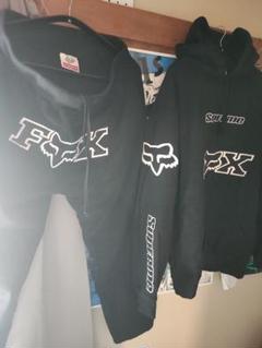 Supreme × Fox Racing コラボ スウェットパンツS パーカーL