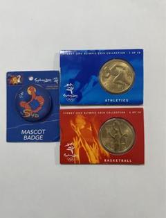 未使用 シドニーオリンピック2000 1オンス銀貨 ケース 鑑定書
