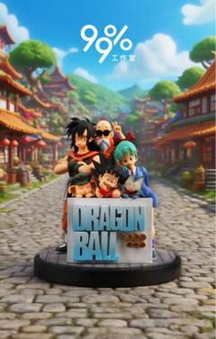 扉絵の家族写真　初期メンバー　ドラゴンボール　ガレージキット　フィギュアのサムネイル