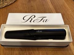 【美品】Refa ストレートミニアイロン　フィンガーアイロン　ブラックのサムネイル