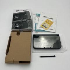 箱付き　Newニンテンドー3DS LL メタリックブラック　上液晶IPS