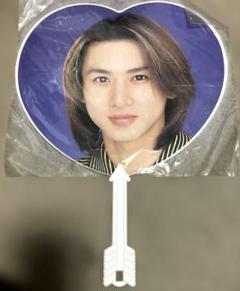 KinKi Kids 堂本光一堂本剛　レア星型うちわ　2枚セット KinKi Kids 堂本光一 堂本剛 星型うちわ 2枚セット レアの通販