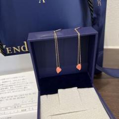 新入荷 Vendome Aoyama ヴァンドーム青山 珊瑚ゴールドK18ピアス - メルカリ アクセサリー
