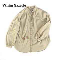 Whim Gazette 刺繍　タッセル　ブラウス　カットソー　シャツ