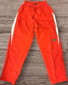 【美品】Mizuno 赤 野球トレーニングパンツ M