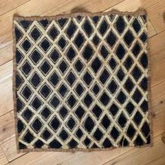 クバ布 Japanese Textile Vintage Cotton Antique BORO Indigo Blue