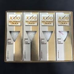 XXIO SUPER XD ゴルフボール オウンネーム 4箱セット