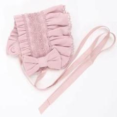 ベルベットドールハーフボンネット(ピンク) ベルベットドールハーフボンネット ピンク axes femme Kawaii