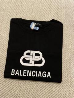 BALENCIAGA バレンシアガ ロゴ Tシャツ 黒 M