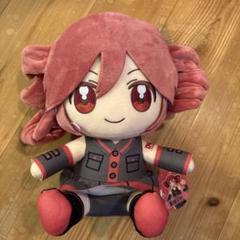 重音テト マスコット　ラウンドワン限定① バーチャル・シンガー『重音テト』からぬいぐるみがプライズで