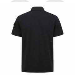 美USED ANEW GOLF メンズ半袖プルオーバーフーディ グレー×ブラック New Balance Golf ニューバランス 半袖プルオーバー ゴルフ
