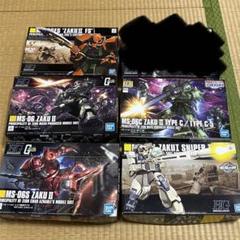 HG ザク5体セット 未組立品 - メルカリ