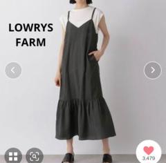 LOWRYS FARM★キャミワンピース ティアード レイヤードのサムネイル
