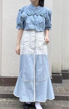 【即日発送】 photocopieu フォトコピュー デニム YAROSLAVAS スカート スカート
