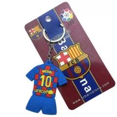 サッカー　チーム　FCバルセロナ　10番　メシ　ユニフォーム　キーホルダーのサムネイル