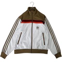 【お値下げ不可】アディダス トラックジャケット レトロ 襟高 ブラウン オレンジ 楽天市場】アディダス adidas トラックジャケット（カラー