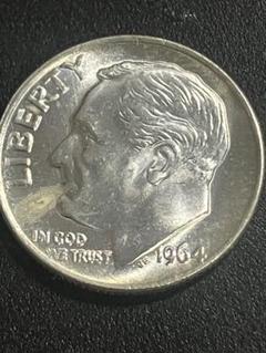 ジグ　ルーズベルトダイム銀貨10枚他 当店グレード：C〜D】 銀貨 ルーズベルトダイム硬貨 1946年から