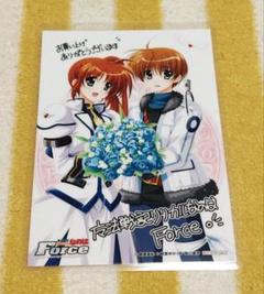 【非売品】魔法戦記リリカルなのはForce A2 クリアポスター 緋賀ゆかり 魔法戦記リリカルなのはForce画集 緋賀 ゆかり