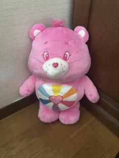 ケアベア　特大　超big パープル　ぬいぐるみ　熊　くま ハーモニー　紫 Amazon.co.jp: ケアベア 特大 超big パープル ぬいぐるみ 熊