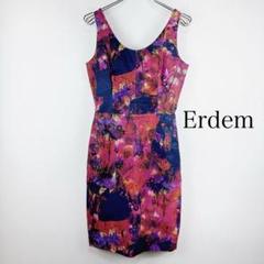 ★美品★ERDEM アーデム　ブラック✖️ブルー　フワラーワンピ 2025年最新】ERDEM アーデム ワンピースの人気アイテム - メルカリ