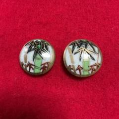 薩摩ボタン アンティーク18mm 手描 竹柄 - メルカリ