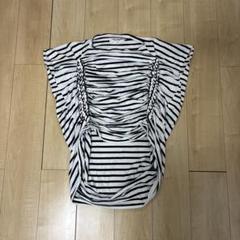 ジュンヤワタナベ　2018SS　半袖ボーダーTシャツ　編み込み