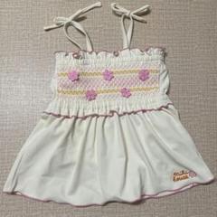 ミキハウス　水着　ワンピース　スモッキング　80サイズ