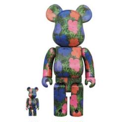 アンディウォーホール ベアブリック bearbrick 400% 100%