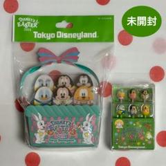 東京ディズニーランド イースター 2014 メモ ランチピック 2点セット 東京ディズニーランド イースター 2014 メモ ランチピック 2点