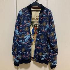 宅配 【美品】glamb リバーシブル スカジャン サテン - スカジャン
