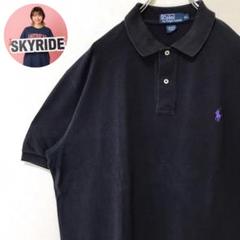 Polo by Ralph Lauren ポニー刺繍 ポロシャツ ブラック XLのサムネイル