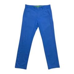 【美品】HUGO BOSS ヒューゴボス　ストレッチ　ゴルフ　パンツ　ブルー　青 美品】HUGO BOSS ヒューゴボス ストレッチ ゴルフ パンツ ブルー