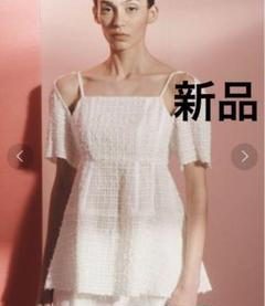 LE CIEL BLEU - 美品！ルシェルブルー  ネックフリルブラウス LE CIEL BLEU｜ルシェルブルーのトップス通販 - ZOZOTOWN