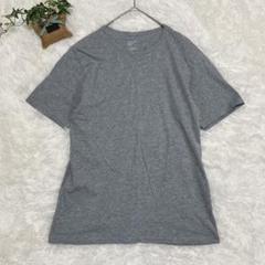 良品計画【M】Tシャツ 半袖 クルーネック 無地 定番 コットン100% グレー