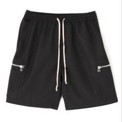 DankeSchon/POLY TWILL FLAP CARGO SHORTS