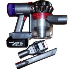 ダイソンSV0 V8掃除機＋マキタ18vアダプターセット 分解清掃済み 動作品 ダイソンV8 SV10掃除機＋マキタ18vアダプターセット 分解清掃