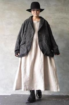 ichi Antiquites❣️ウールワッシャーヘリンボンジャケット ichi Antiquites❣️ウールワッシャーヘリンボンジャケット