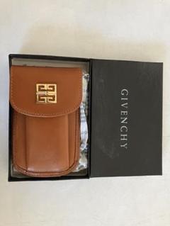 ジバンシーキーケース オマケ可能 GIVENCHY 英字型押し キーケース (ネイビー) | Petit luxe Vintage