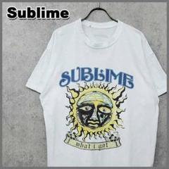 古着 サブライム 希少 ビッグプリント バンド Tシャツ ホワイト L