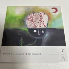 タテタカコ × element of the moment 十一月