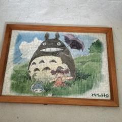 となりのトトロ ジグソーパズル完成品 お散歩日和 木枠フレーム