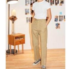 【値下げ】the shinzone チノパン ベージュ 34 Shinzone（シンゾーン）】 WASHED HIGH WAIST CHINO 定番チノパンツ